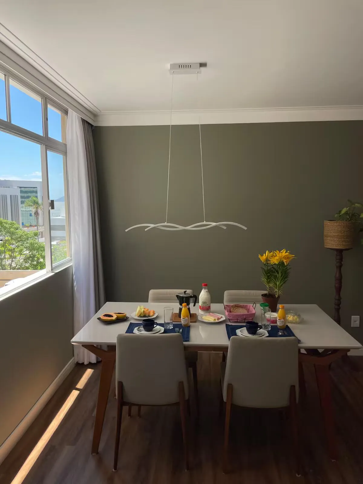 Sala de jantar elegante